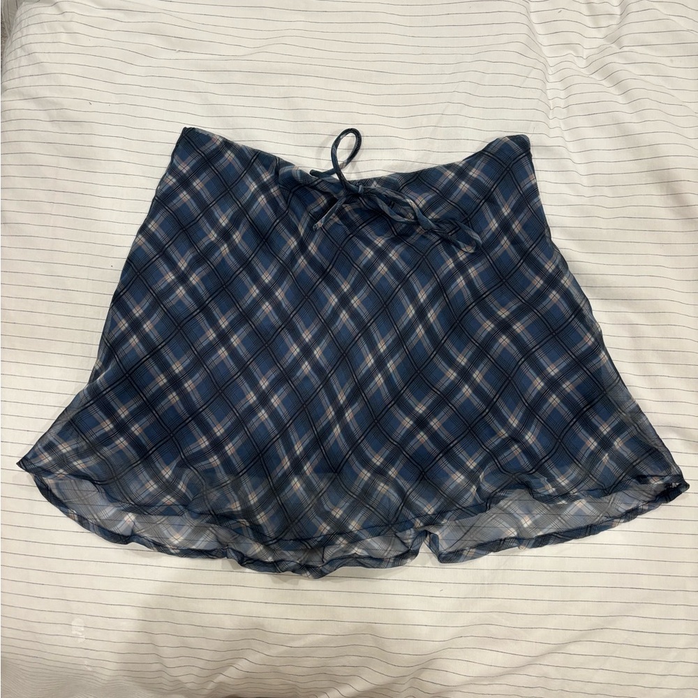 Princess Polly plaid skirt